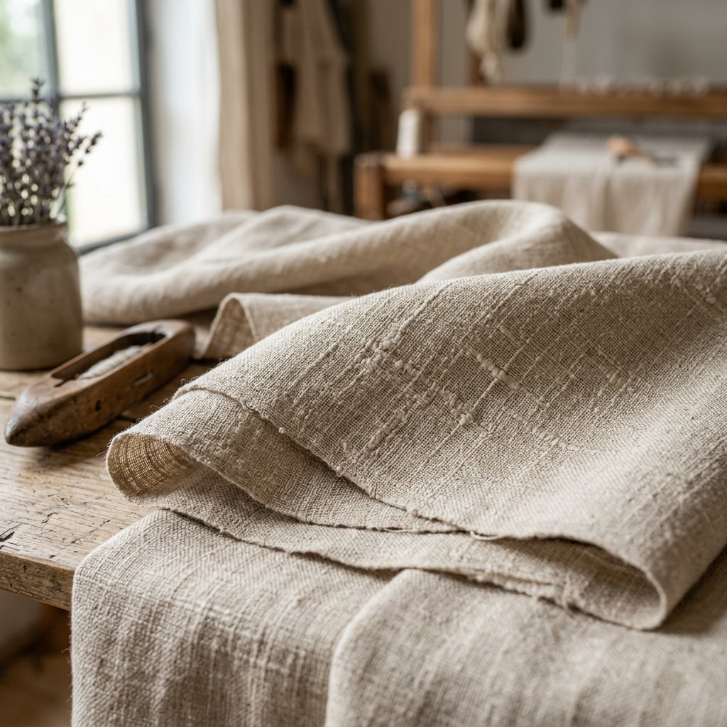 Pure 60 Lea Normandy European Flax Weave